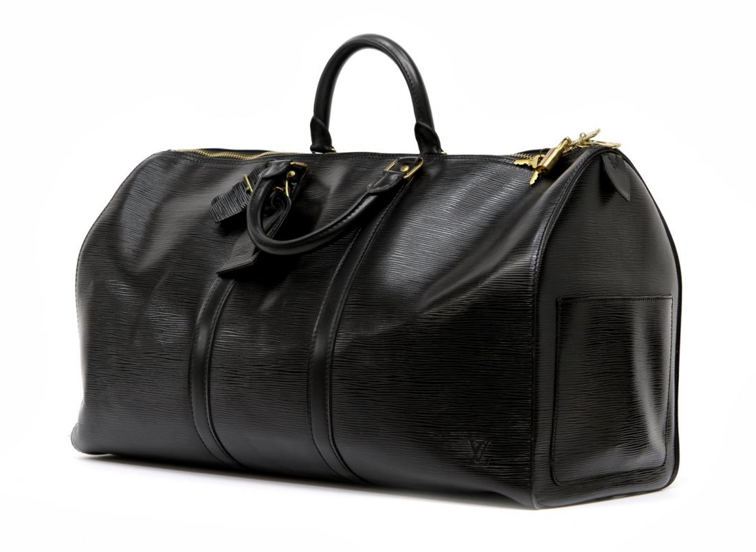 LOUIS VUITTON 'KEEPALL 50' EPI LEATHER DUFFLE BAG (1 of 4)