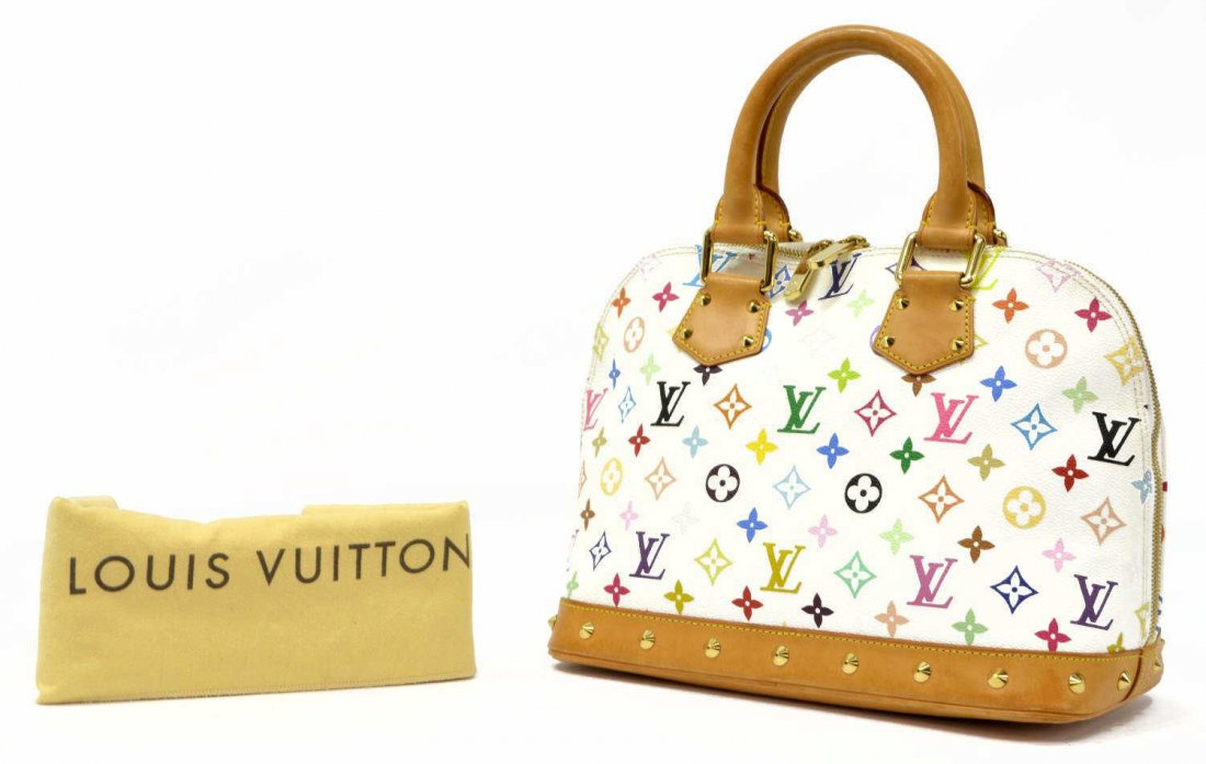 LOUIS VUITTON 'ALMA' MONOGRAM CANVAS HANDBAG (1 of 5)
