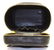 CHANEL BLACK GRAINED LEATHER COSMETIC BAG - 5