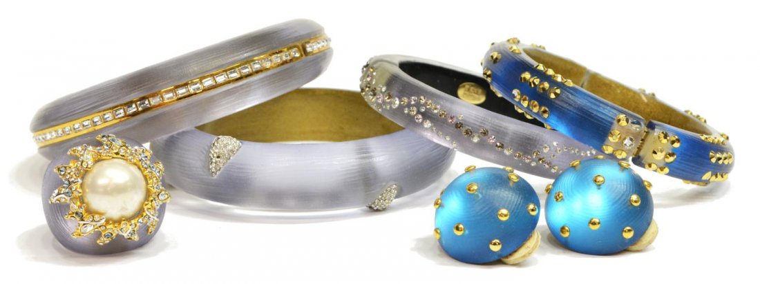 ALEXIS BITTAR LUCITE & CRYSTAL JEWELRY GROUP (1 of 5)