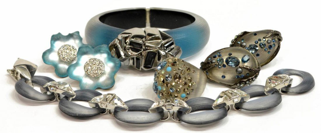ALEXIS BITTAR LUCITE & CRYSTAL JEWELRY GROUP (1 of 4)