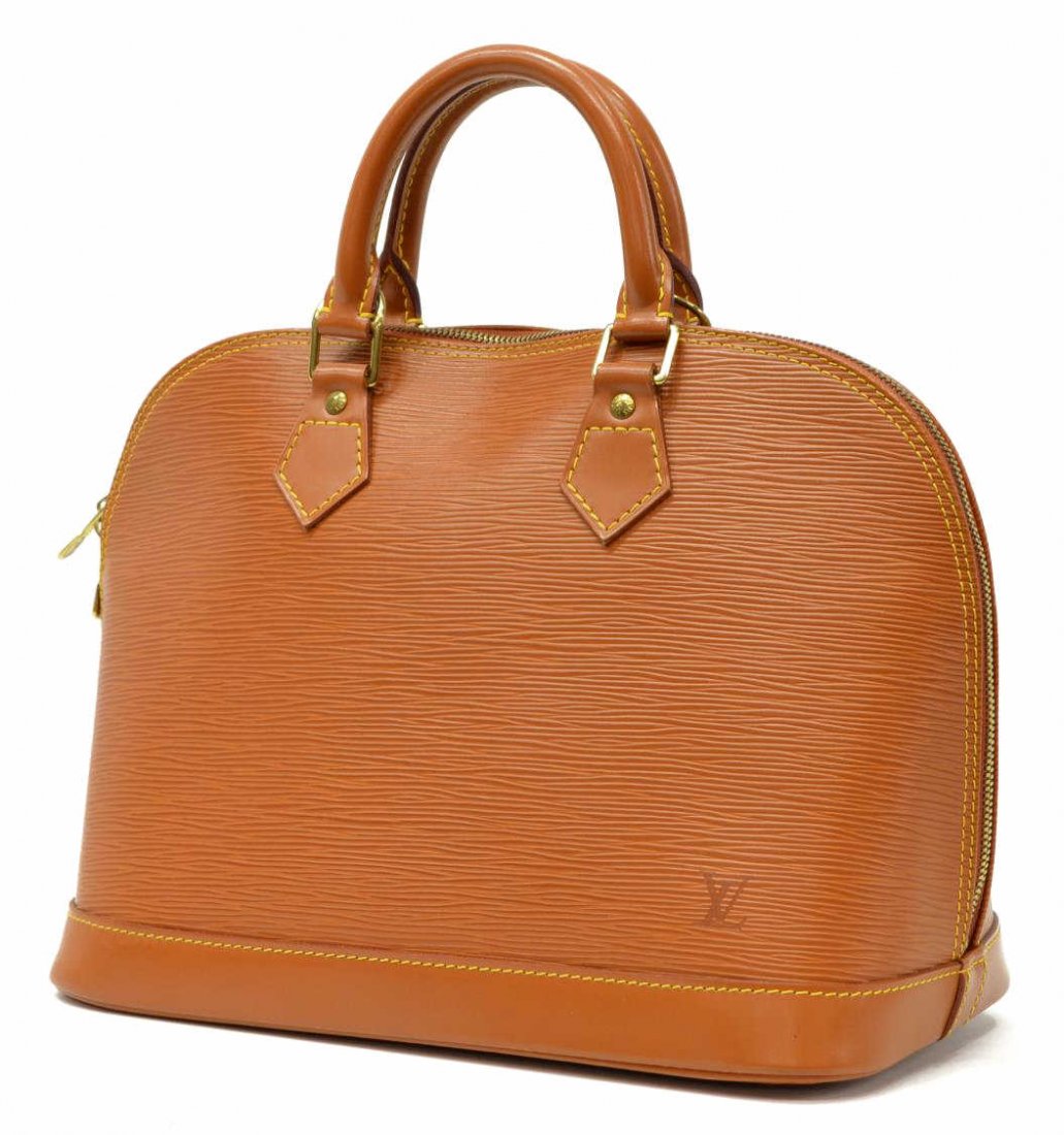 LOUIS VUITTON 'ALMA' EPI LEATHER HANDBAG (1 of 5)