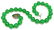 LADIES ESTATE JADE BEAD NECKLACE & BRACELET - 5