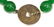 LADIES ESTATE JADE BEAD NECKLACE & BRACELET - 6