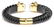 14KT, ONYX, PEARL & GEMSTONE ESTATE BRACELET - 4