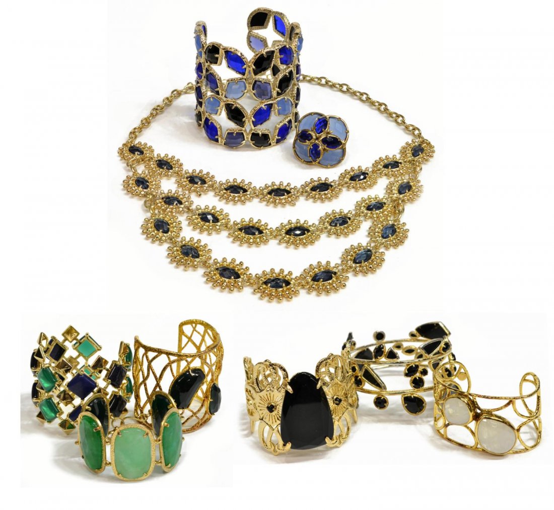 LADIES KENDRA SCOTT & OTHER FASHION JEWELRY LOT (1 of 5)