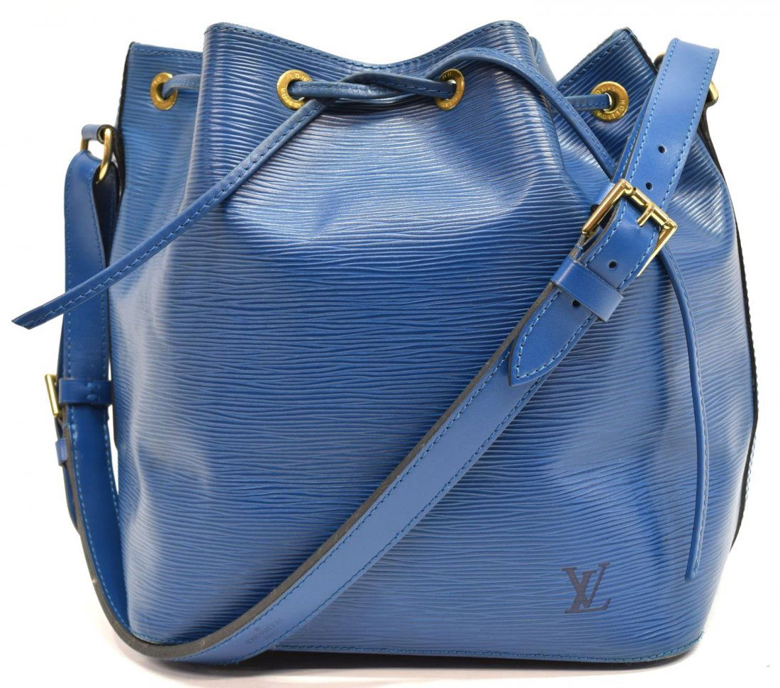 LOUIS VUITTON 'NOE PM' EPI LEATHER BUCKET BAG (1 of 4)