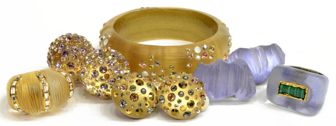 ALEXIS BITTAR CRYSTAL & LUCITE JEWELRY GROUP (1 of 5)