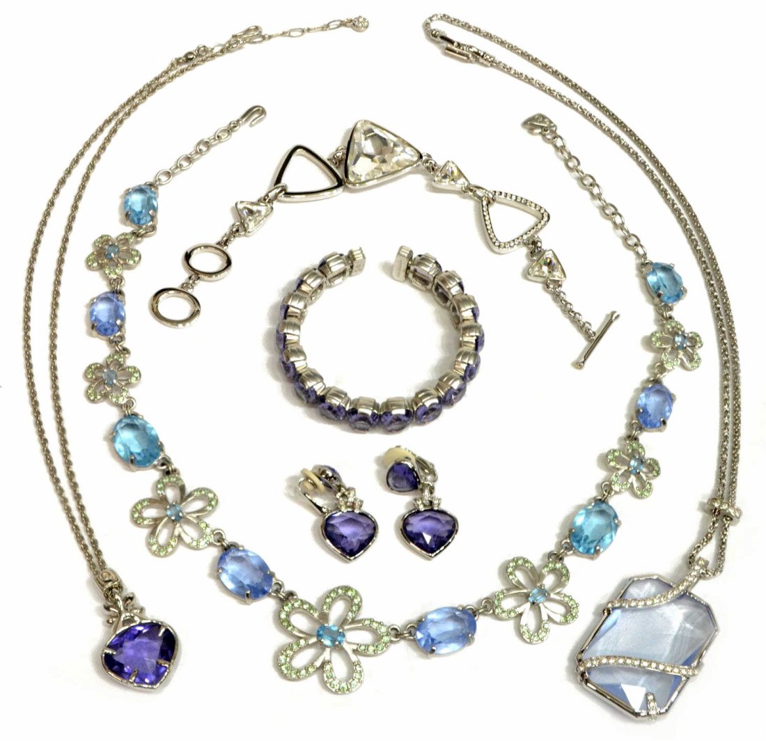 SWAROVSKI COLORED CRYSTAL JEWELRY GROUP (1 of 7)