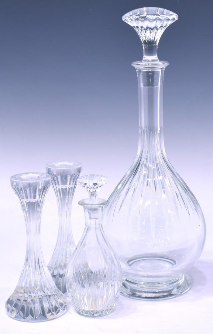 (4) BACCARAT MASSENA CRYSTAL TABLE & SERVICEWARE (1 of 4)