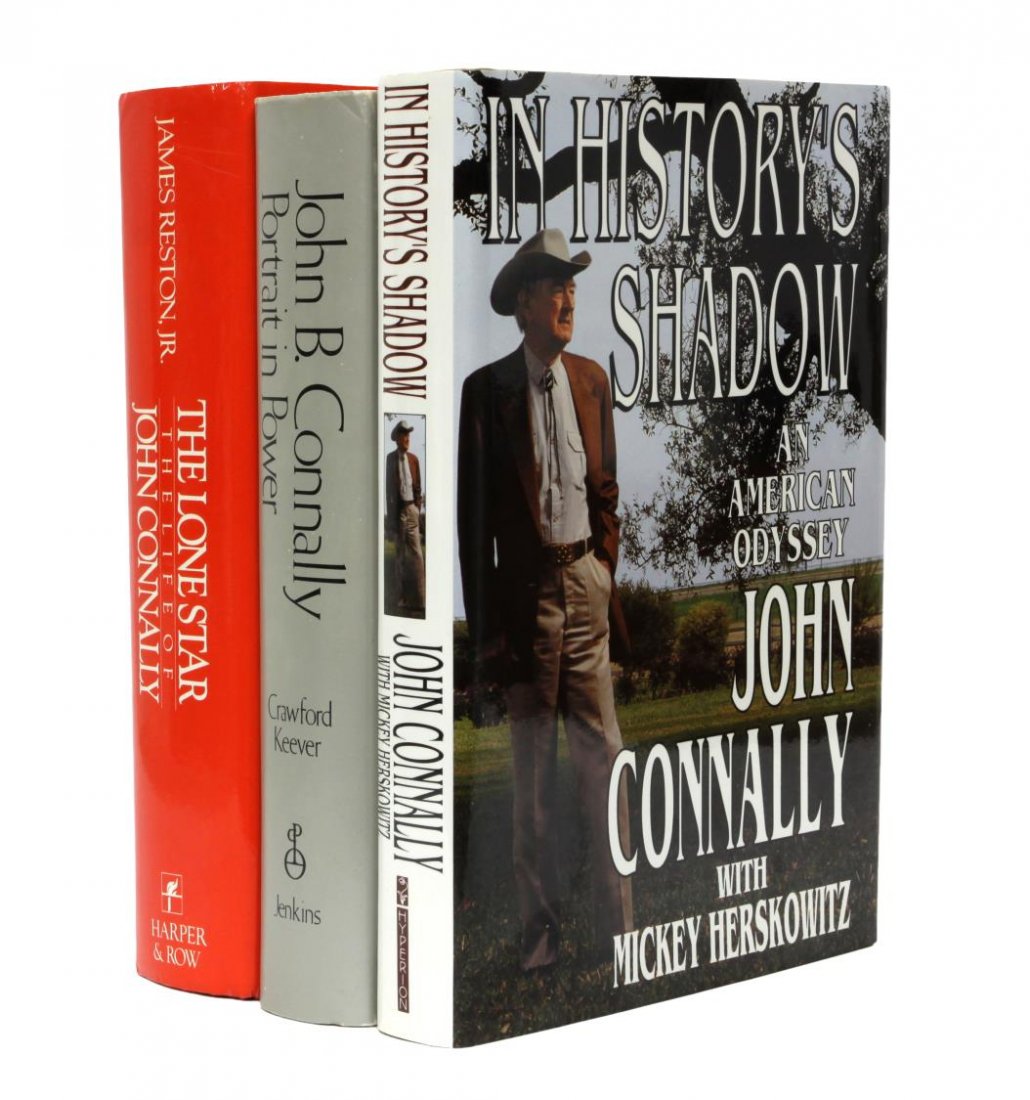(3) BOOKS: JOHN CONNALLY AUTOGRAPHED & OTHERS (1 of 4)