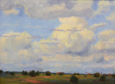 Jim Boyer New Mexico Landscape Painting Feb 21 2016 Austin