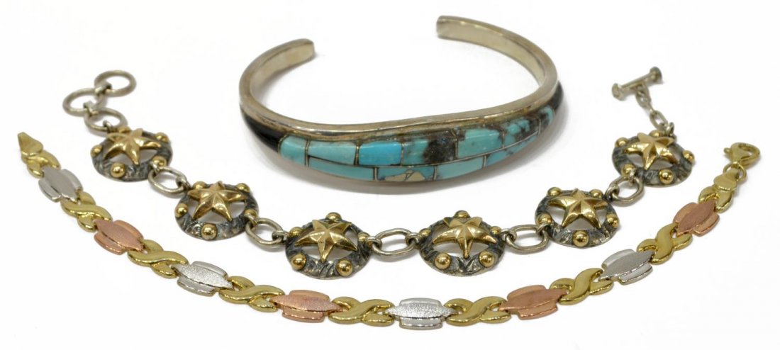(3)STERLING, GOLD & TURQUOISE JEWELRY, VOGT DESIGN (1 of 4)