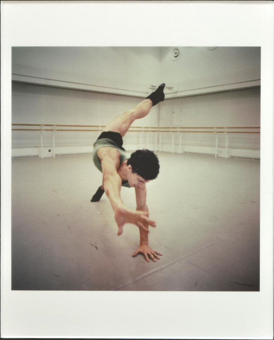 SAM TAYLOR-WOOD (B. 1967) C-PRINT, JONATHAN: Framed c-print, "Jonathan", 2002, by Sam Taylor-Wood (now Sam Taylor-Johnson, British, b. 1967), edition 6/100, retaining gallery tag with artist signature, title, and edition number image: 6.75"h, 7"