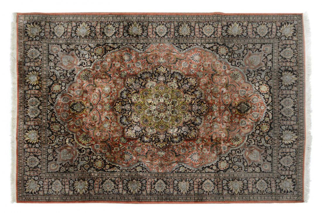 PERSIAN HAND WOVEN WOOL PILE RUG, 10' X 8' (1 of 3)