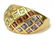 (2) LADIES VINTAGE ESTATE GEMSET 14KT GOLD RINGS - 2