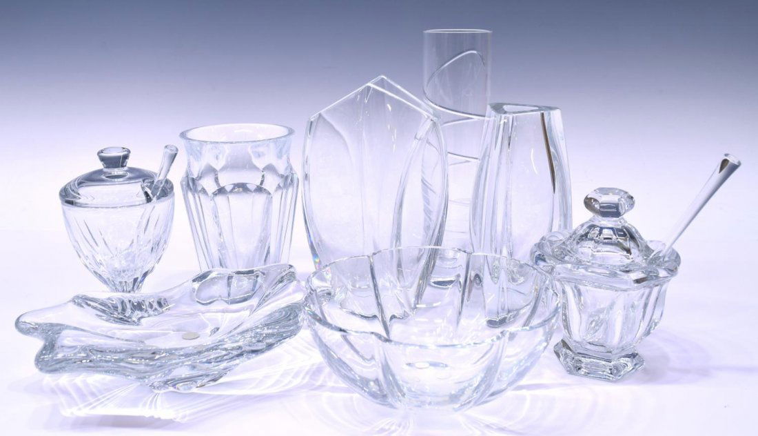 (8) BACCARAT ART CRYSTAL TABLE & SEVICEWARE (1 of 5)