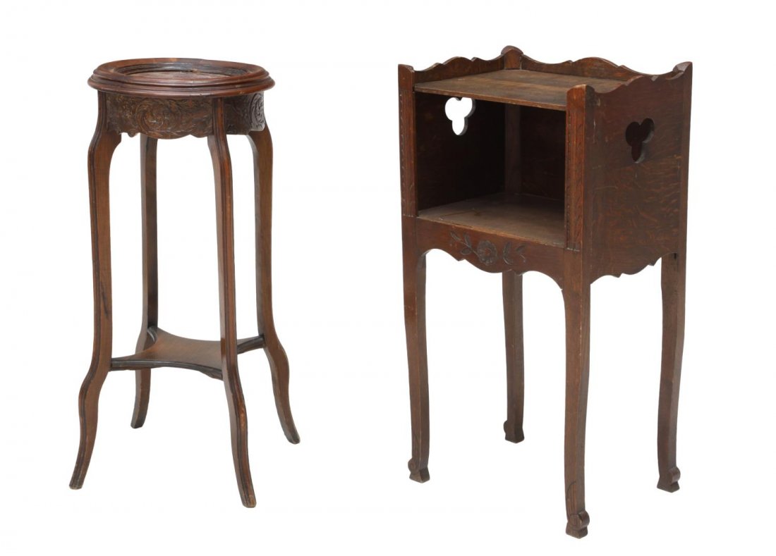 (2) FRENCH 19TH/20TH C SMALL FURNITURE ITEMS (1 of 5)