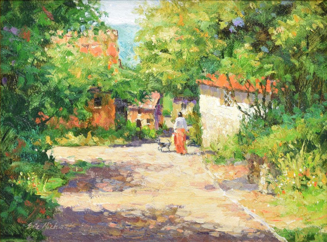 ERIC MICHAELS (COLORADO/NM B.1949) PAINTING (1 of 5)