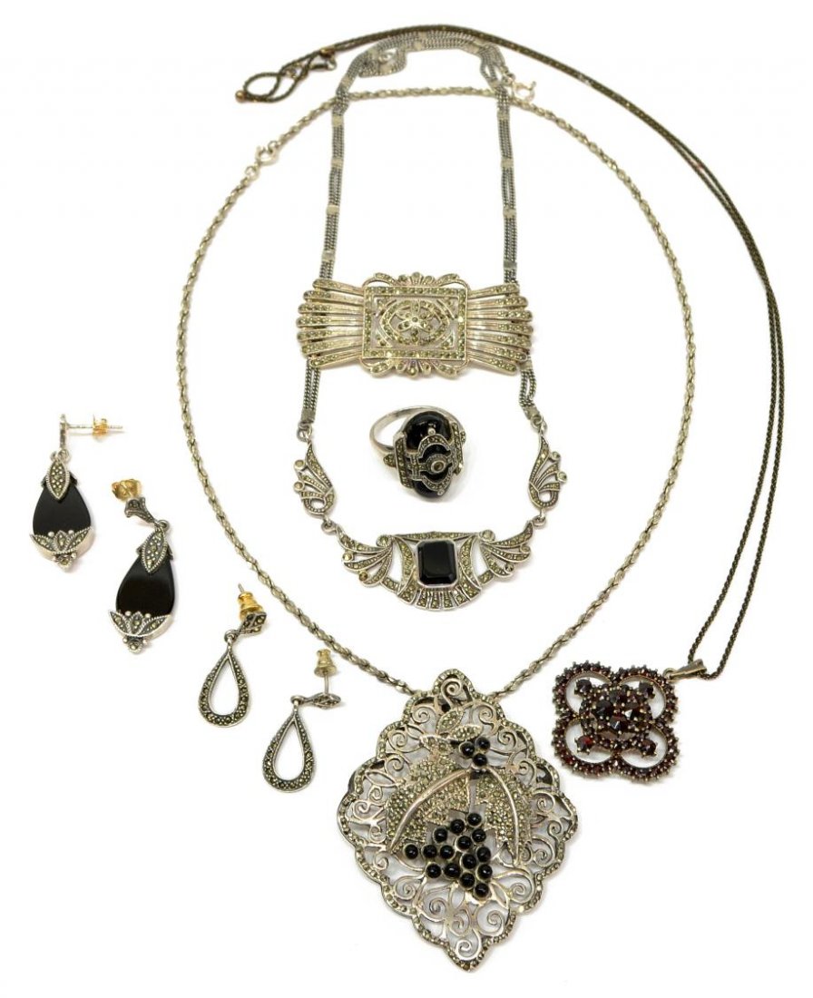 COLLECTION 925 STERLING, MARCASITE JEWELRY (1 of 3)