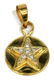 (4) ESTATE 14KT YELLOW GOLD & DIAMOND STAR JEWELRY - 3