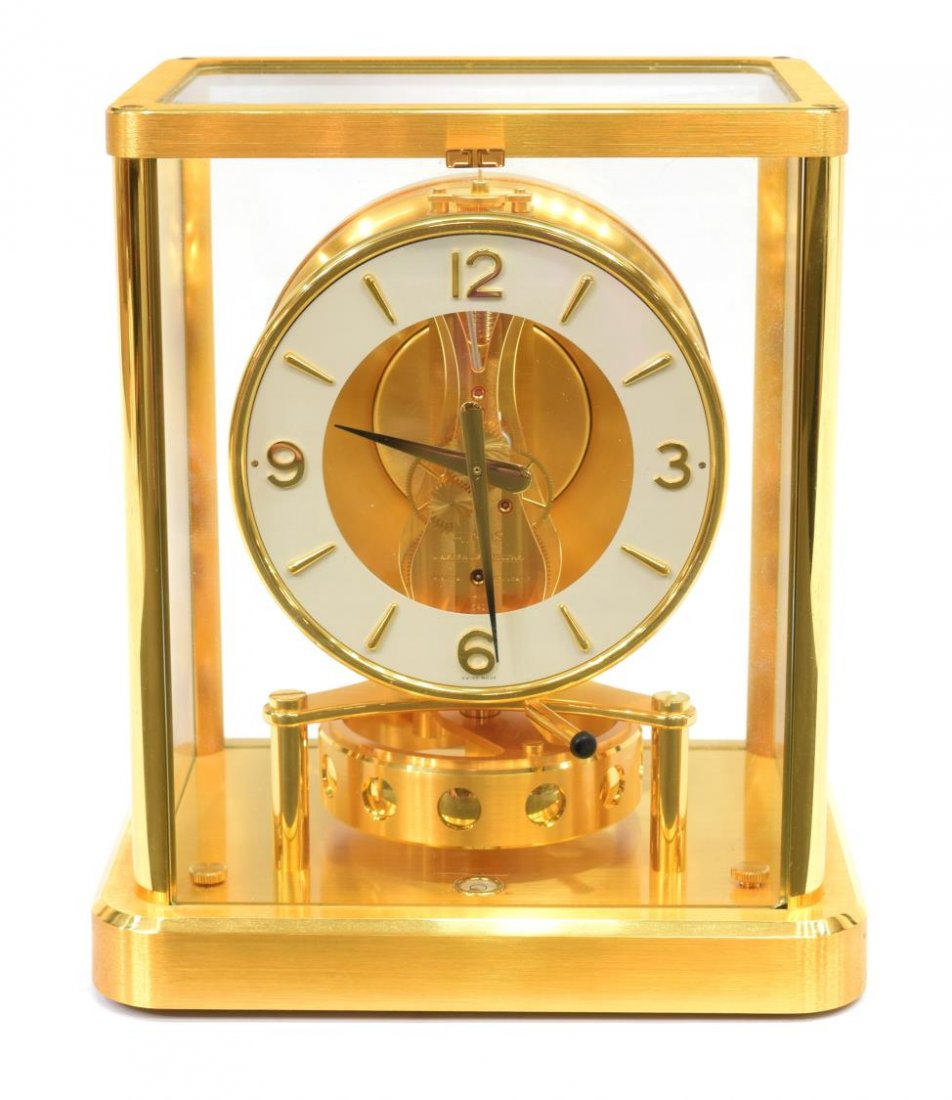 LE COULTRE ATMOS CLOCK, MODEL 522, MFG 1950'S