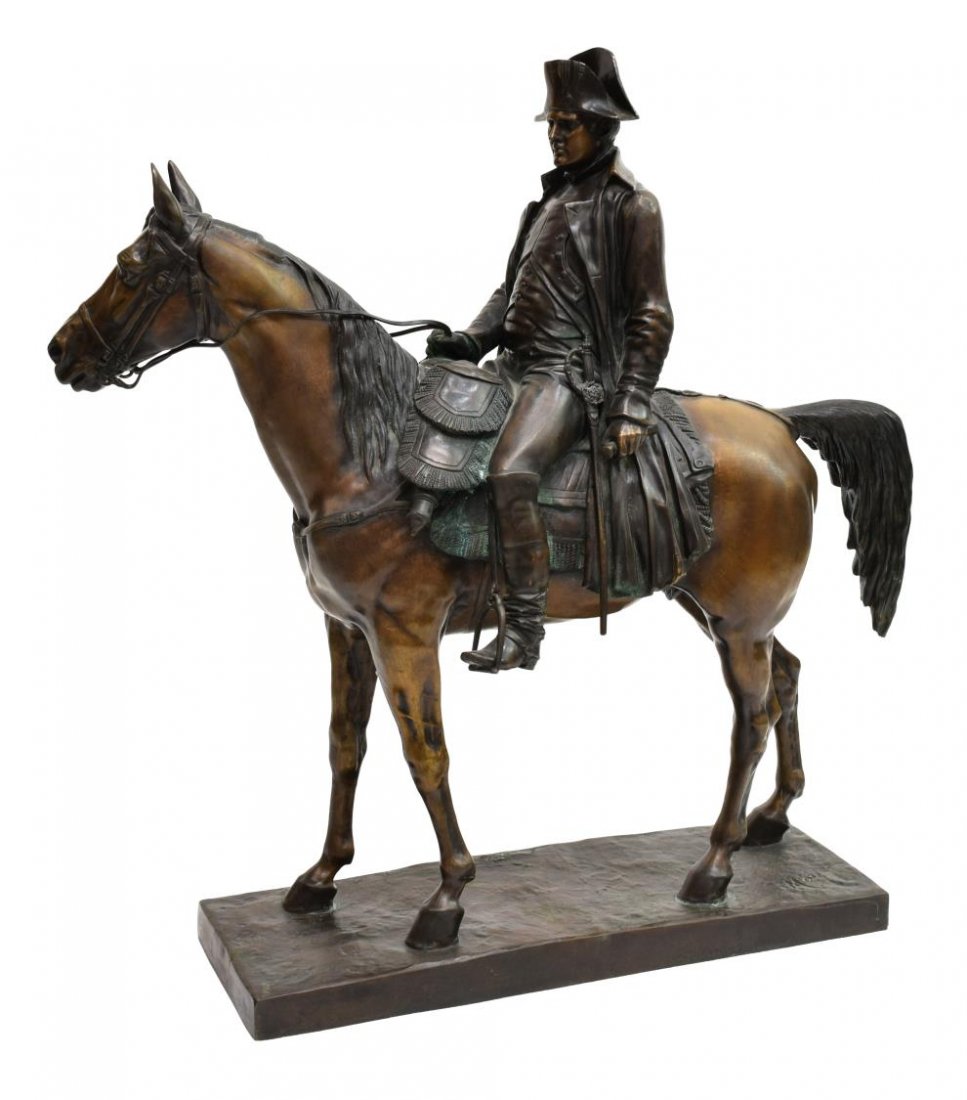NAPOLEON BRONZE AFTER LOUIS MORISE(1818-1883) (1 of 7)