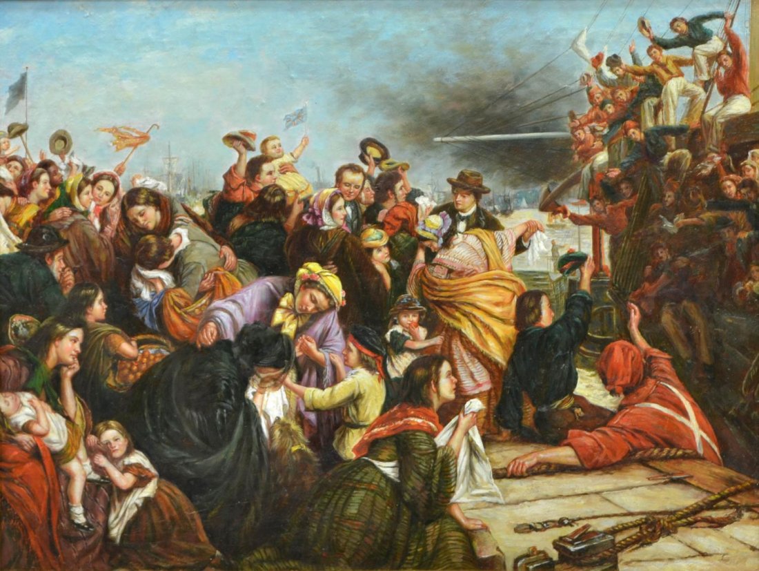 AFTER HENRY NELSON O'NEIL (BRITISH 1817-1880) O/C (1 of 3)