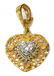(3) LADIES 14KT YELLOW GOLD CZ & DIAMOND JEWELRY - 2