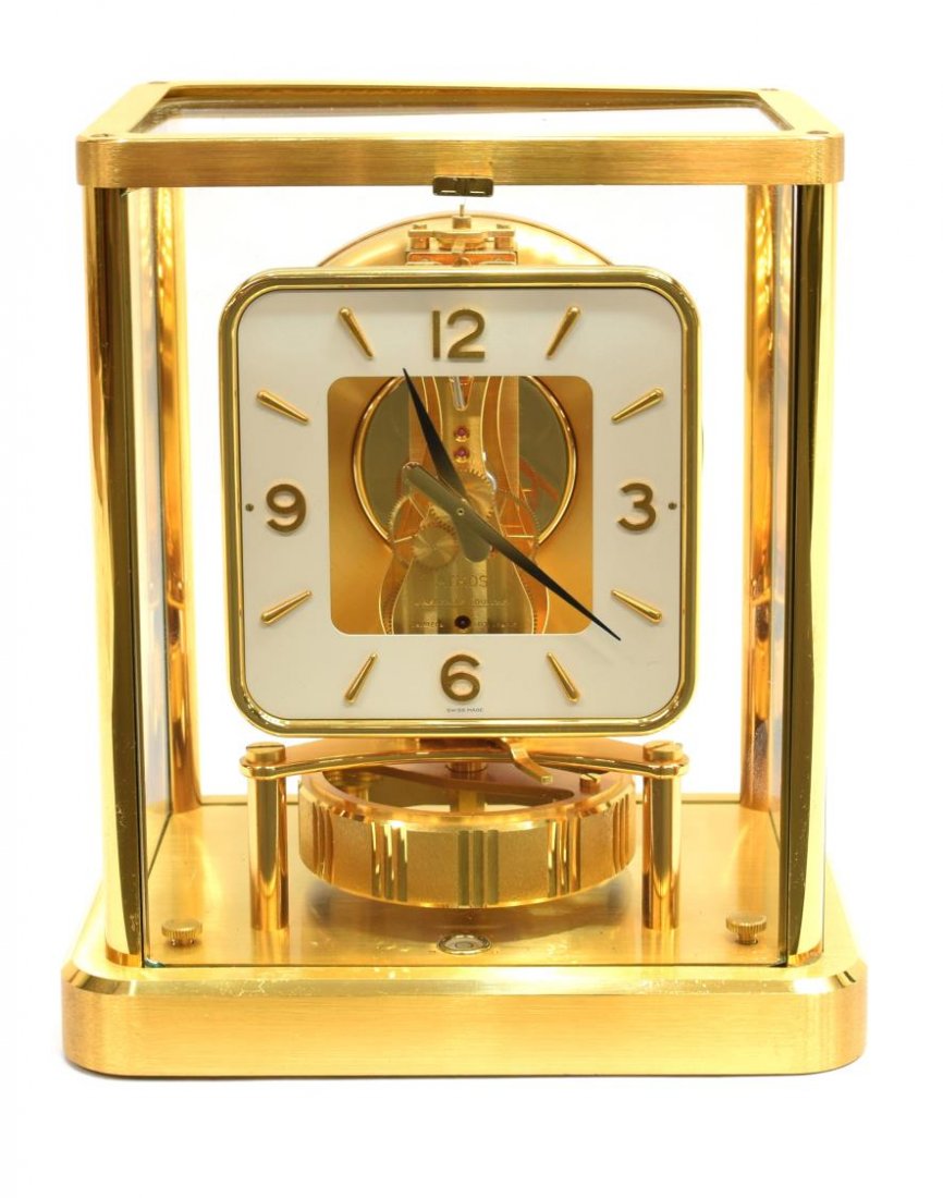 LE COULTRE ATMOS CLOCK, MODEL 522, MFG 1950'S (1 of 9)