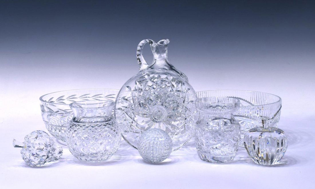 (9) COLLECTION OF WATERFORD TABLE ARTICLES (1 of 8)