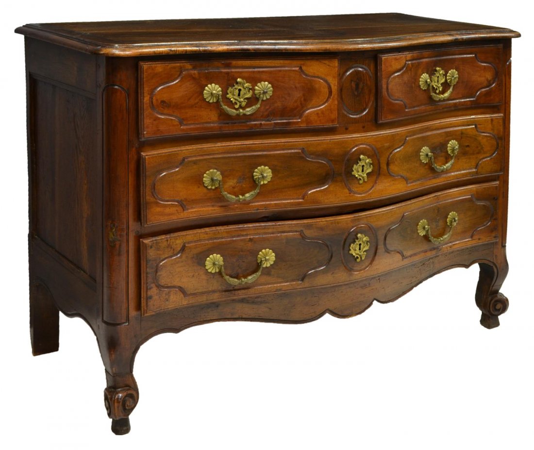 FRENCH PROVINCIAL 19TH C. COMMODE (1 of 4)