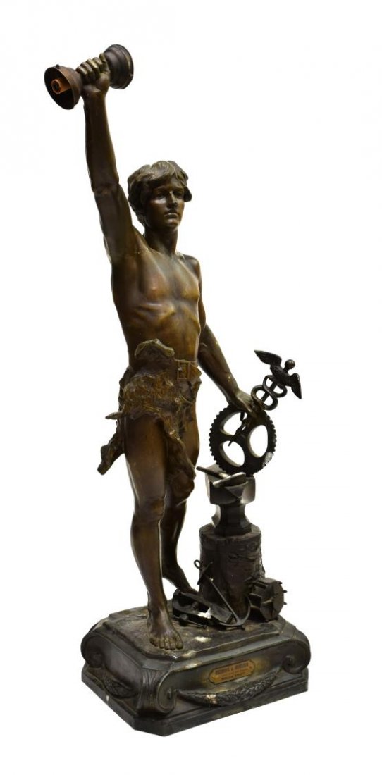 LUIS DOMENECH FIGURAL LAMP, COMMERCE ET INDUSTRIE (1 of 10)