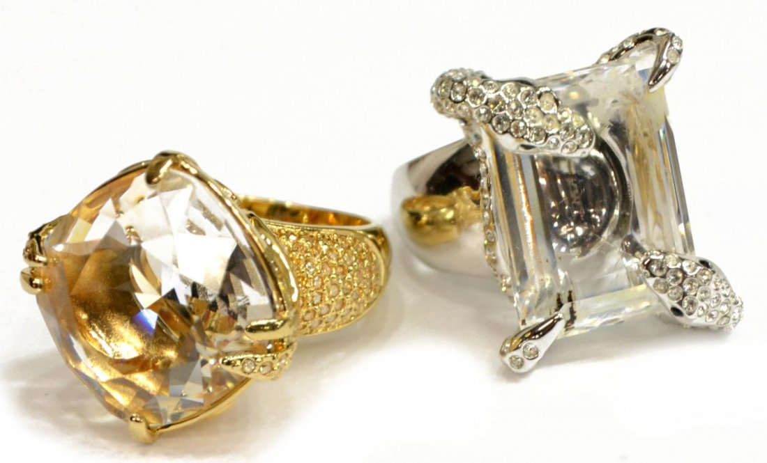 SWAROVSKI CRYSTAL RINGS, NEW IN BOX (1 of 4)