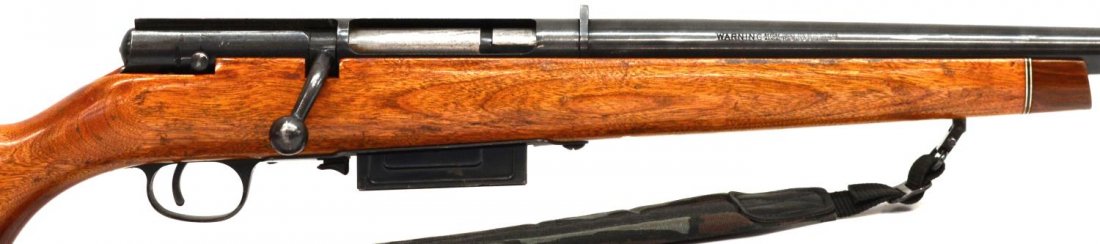 MARLIN MODEL 5510 SHOTGUN, 10 GAUGE GOOSE GUN: Marlin Model 5510 shotgun, "The Original Super Goose 10", bolt action, 10 gauge, 34" barrel, detachable magazine, hardwood stock, camo sling, SN 18733XXX *REQUIRES TRANSFER BY FFL LICENSEE* Start Pric