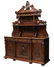 ANTIQUE ITALIAN RELIEF GAME CARVED HUNTBOARD