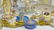 GROUP PARCEL GILT PORCELAIN TABLE ARTICLES - 2
