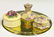 GROUP PARCEL GILT PORCELAIN TABLE ARTICLES - 3