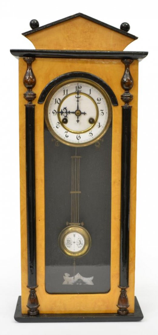 SCHLENKER & KEINZLE BIEDERMEIER REGULATOR CLOCK (1 of 5)