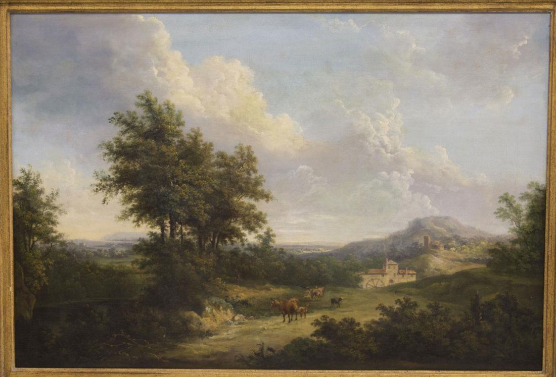 CONTINENTAL LANDSCAPE, 19TH C., CHRISTIES (1 of 10)