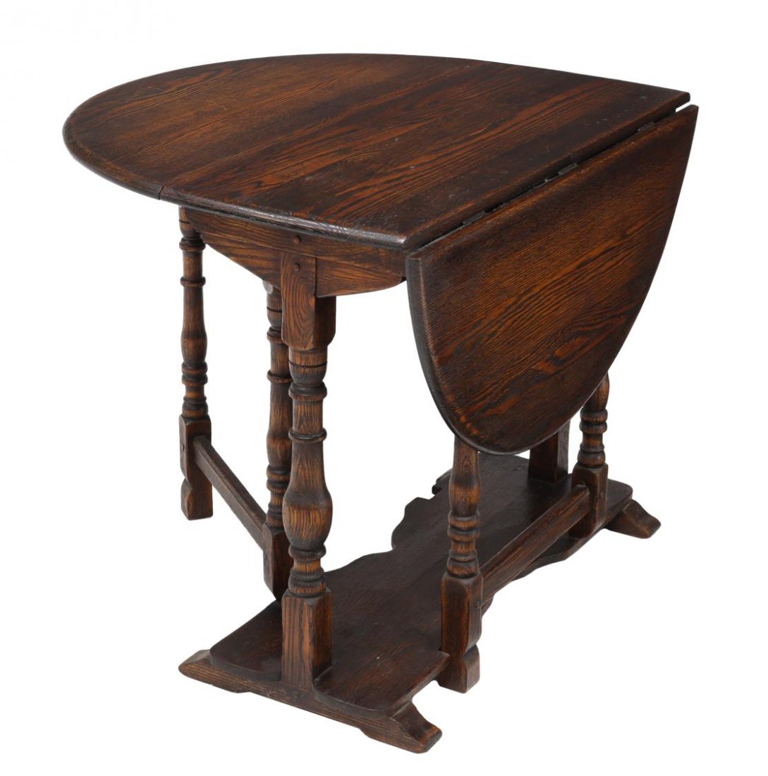 GATELEG DROP LEAF TABLE (1 of 3)