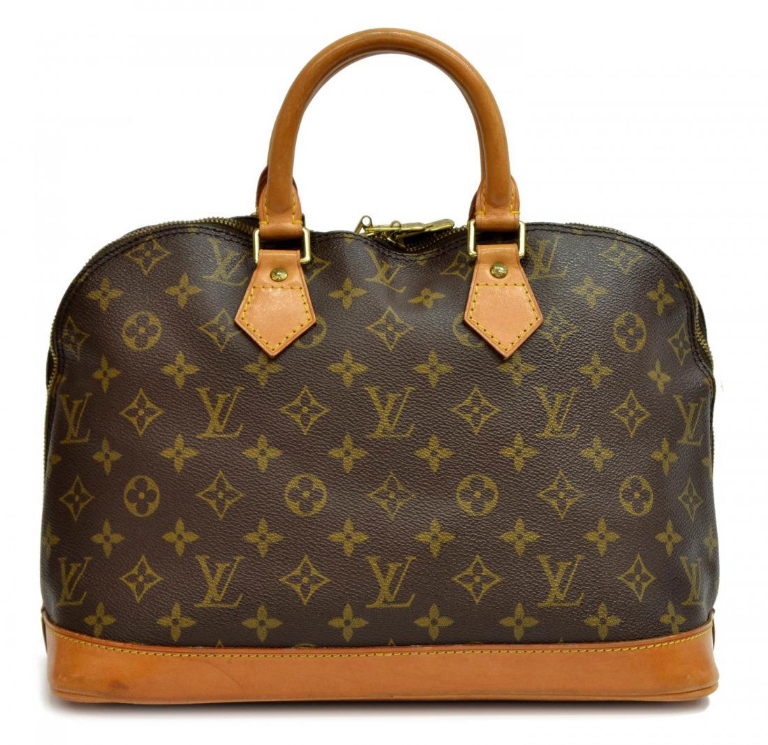 LOUIS VUITTON 'ALMA' MONOGRAM CANVAS HANDBAG (1 of 5)