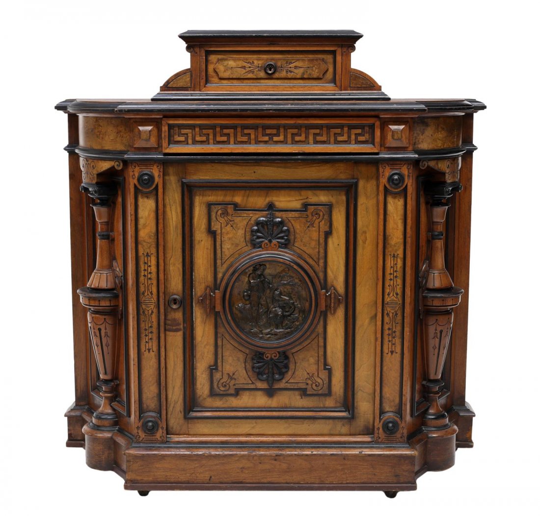 AMERICAN VICTORIAN CONSOLE CABINET (1 of 5)