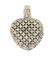 LADIES ESTATE 14KT & .925 DIAMOND HEART NECKLACE - 2