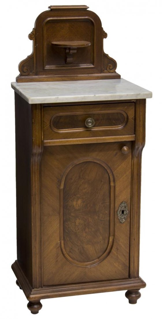 AMERICAN RENAISSANCE REVIVAL BEDSIDE CABINET (1 of 4)