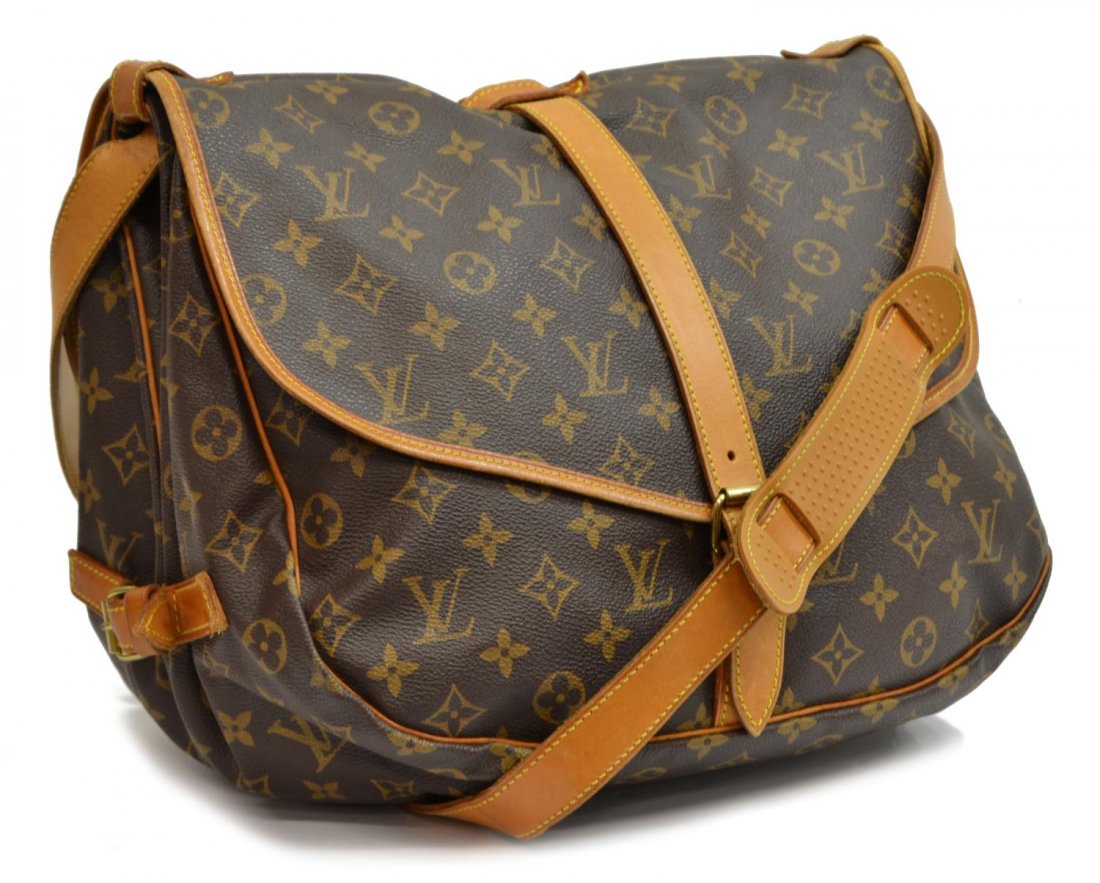 LOUIS VUITTON 'SAUMUR 35' MONOGRAM CANVAS (1 of 6)