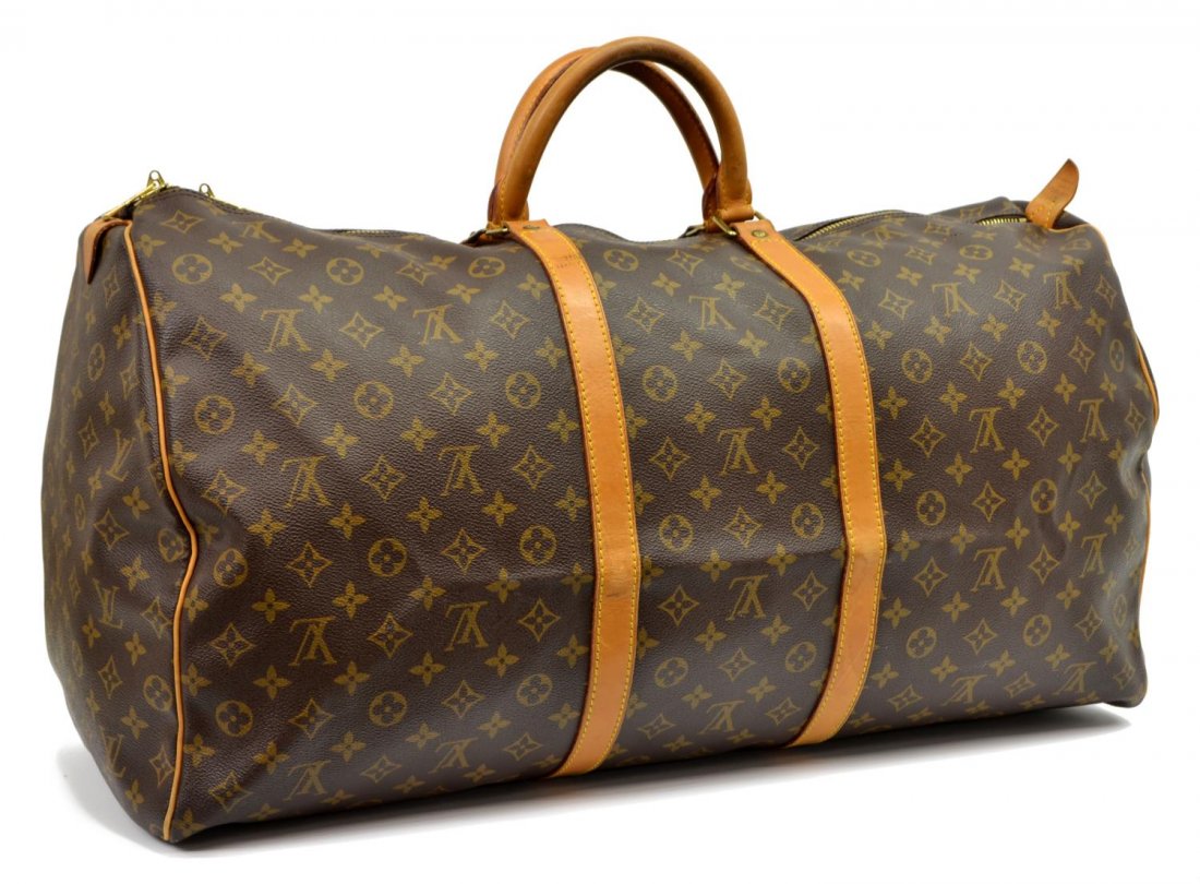 LOUIS VUITTON MONOGRAM 'KEEPALL 60' DUFFLE BAG (1 of 5)