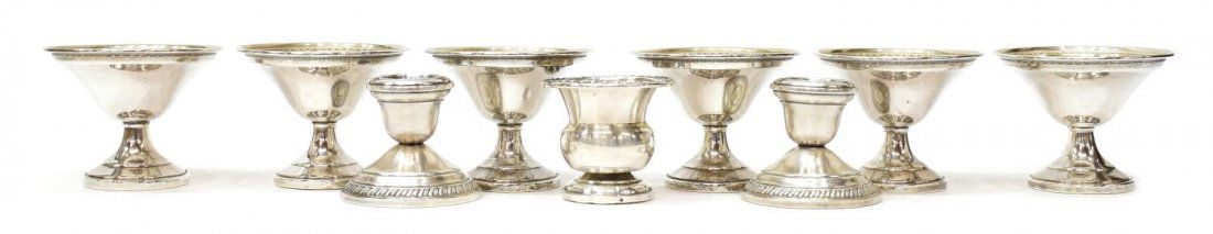 (9) COLLECTION WEIGHTED STERLING TABLE ARTICLES (1 of 5)