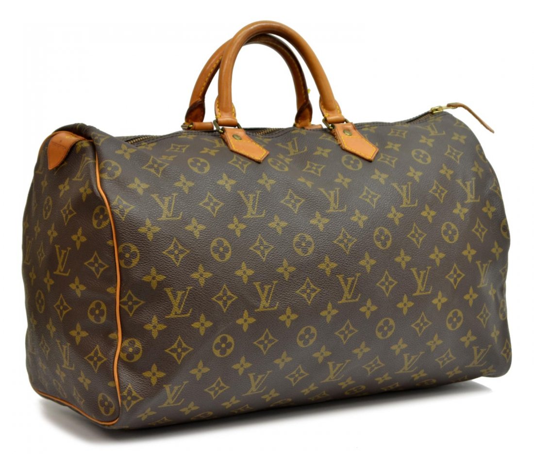 LOUIS VUITTON 'SPEEDY 40' MONOGRAM CANVAS HANDBAG (1 of 5)