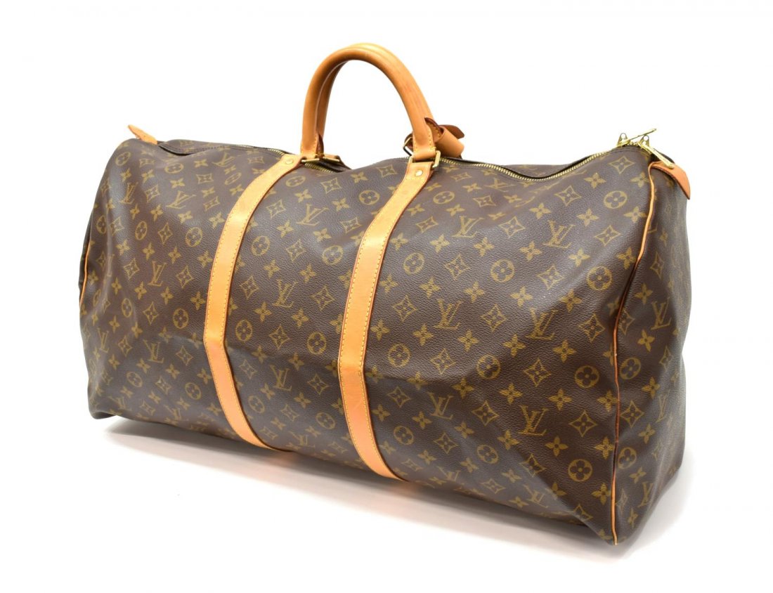 LOUIS VUITTON 'KEEPALL 60' MONOGRAM DUFFLE BAG (1 of 5)